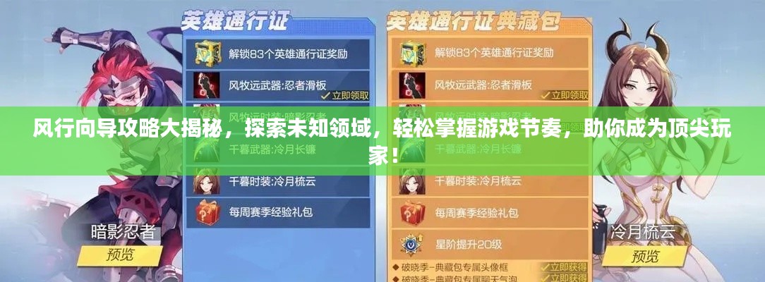 风行向导攻略大揭秘,探索未知领域,轻松掌握游戏节奏,助你成为顶尖玩家!