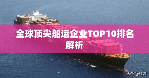 全球顶尖船运企业TOP10排名解析