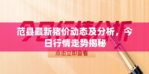 范县最新猪价动态及分析，今日行情走势揭秘