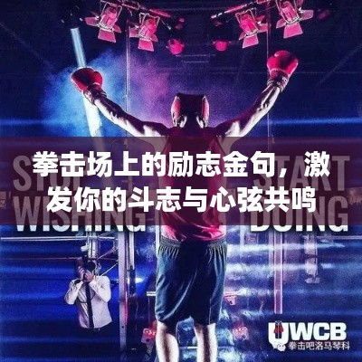 拳击场上的励志金句，激发你的斗志与心弦共鸣