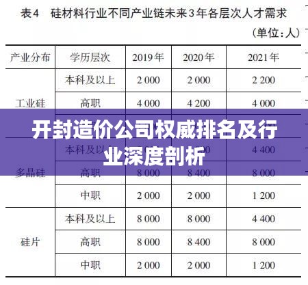 开封造价公司权威排名及行业深度剖析