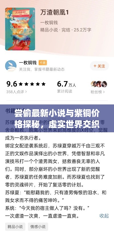 尝偷最新小说与紫铜价格探秘,虚实世界交织之谜