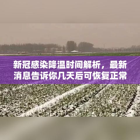 新冠感染降温时间解析,最新消息告诉你几天后可恢复正常