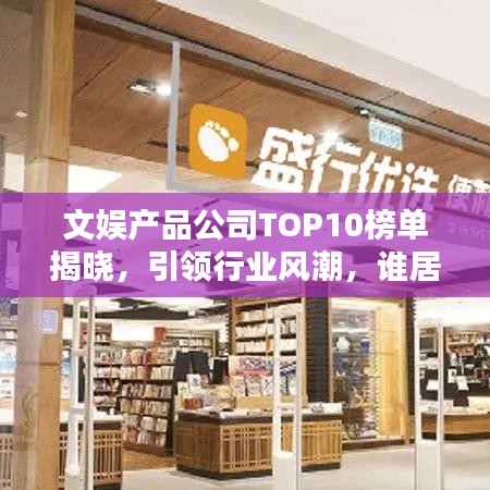 文娱产品公司TOP10榜单揭晓,引领行业风潮,谁居榜首?