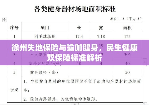 徐州失地保险与瑜伽健身,民生健康双保障标准解析