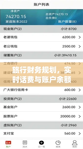 旅行财务规划,实时话费与账户余额管理指南