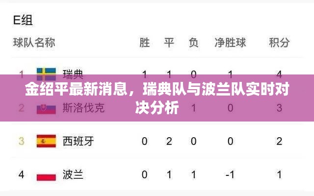 金绍平最新消息，瑞典队与波兰队实时对决分析