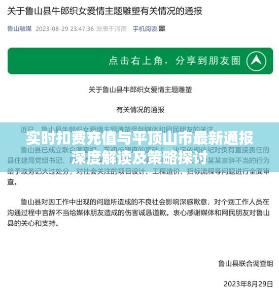 实时扣费充值与平顶山市最新通报深度解读及策略探讨