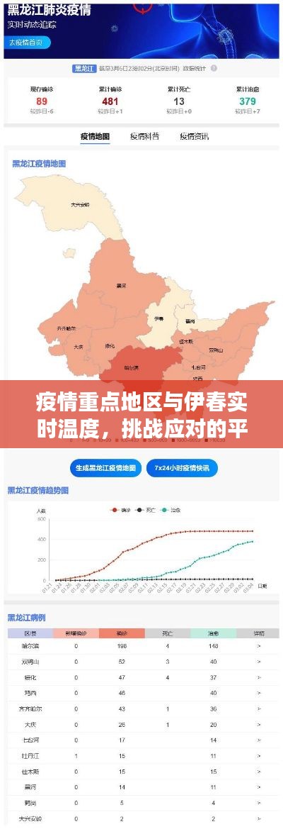 疫情重点地区与伊春实时温度,挑战应对的平衡之道