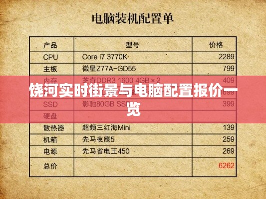 饶河实时街景与电脑配置报价一览