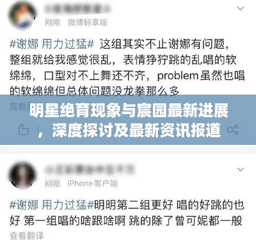 明星绝育现象与宸园最新进展，深度探讨及最新资讯报道