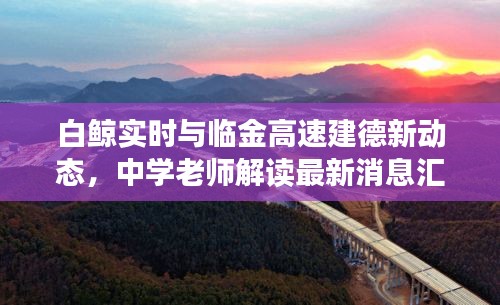 白鲸实时与临金高速建德新动态,中学老师解读最新消息汇总