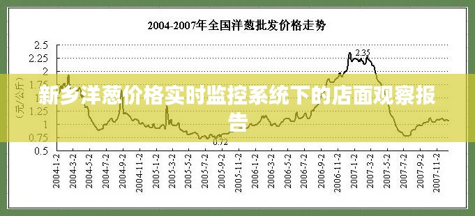 新乡洋葱价格实时监控系统下的店面观察报告