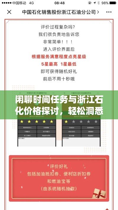 闲聊时间任务与浙江石化价格探讨,轻松洞悉那些事儿