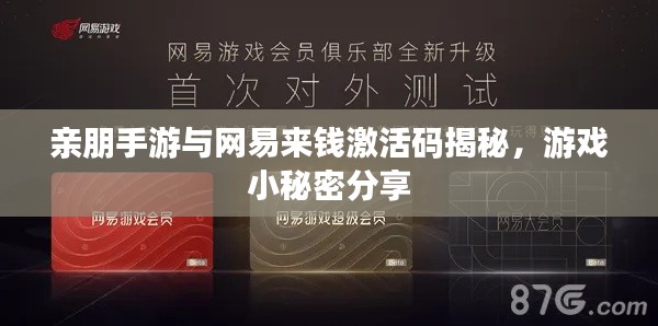 亲朋手游与网易来钱激活码揭秘,游戏小秘密分享