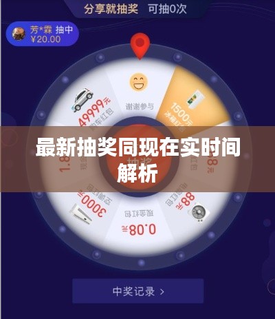 最新抽奖同现在实时间解析