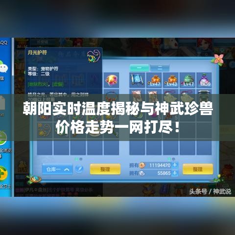 朝阳实时温度揭秘与神武珍兽价格走势一网打尽!