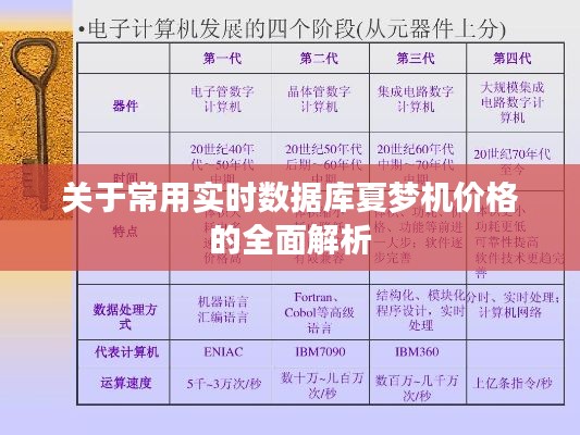 关于常用实时数据库夏梦机价格的全面解析