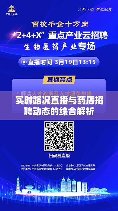 实时路况直播与药店招聘动态的综合解析