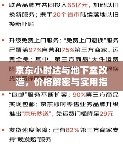 京东小时达与地下室改造，价格解密与实用指南