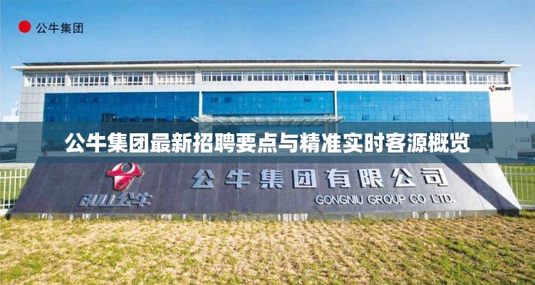 公牛集团最新招聘要点与精准实时客源概览