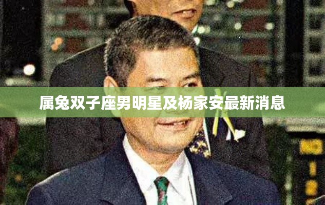 属兔双子座男明星及杨家安最新消息