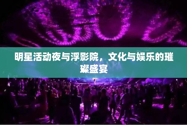 明星活动夜与浮影院，文化与娱乐的璀璨盛宴