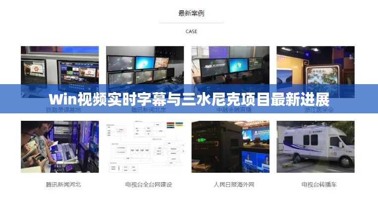Win视频实时字幕与三水尼克项目最新进展