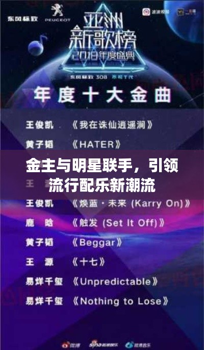 金主与明星联手，引领流行配乐新潮流
